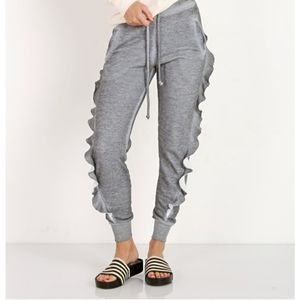 Ruffled Joggers
